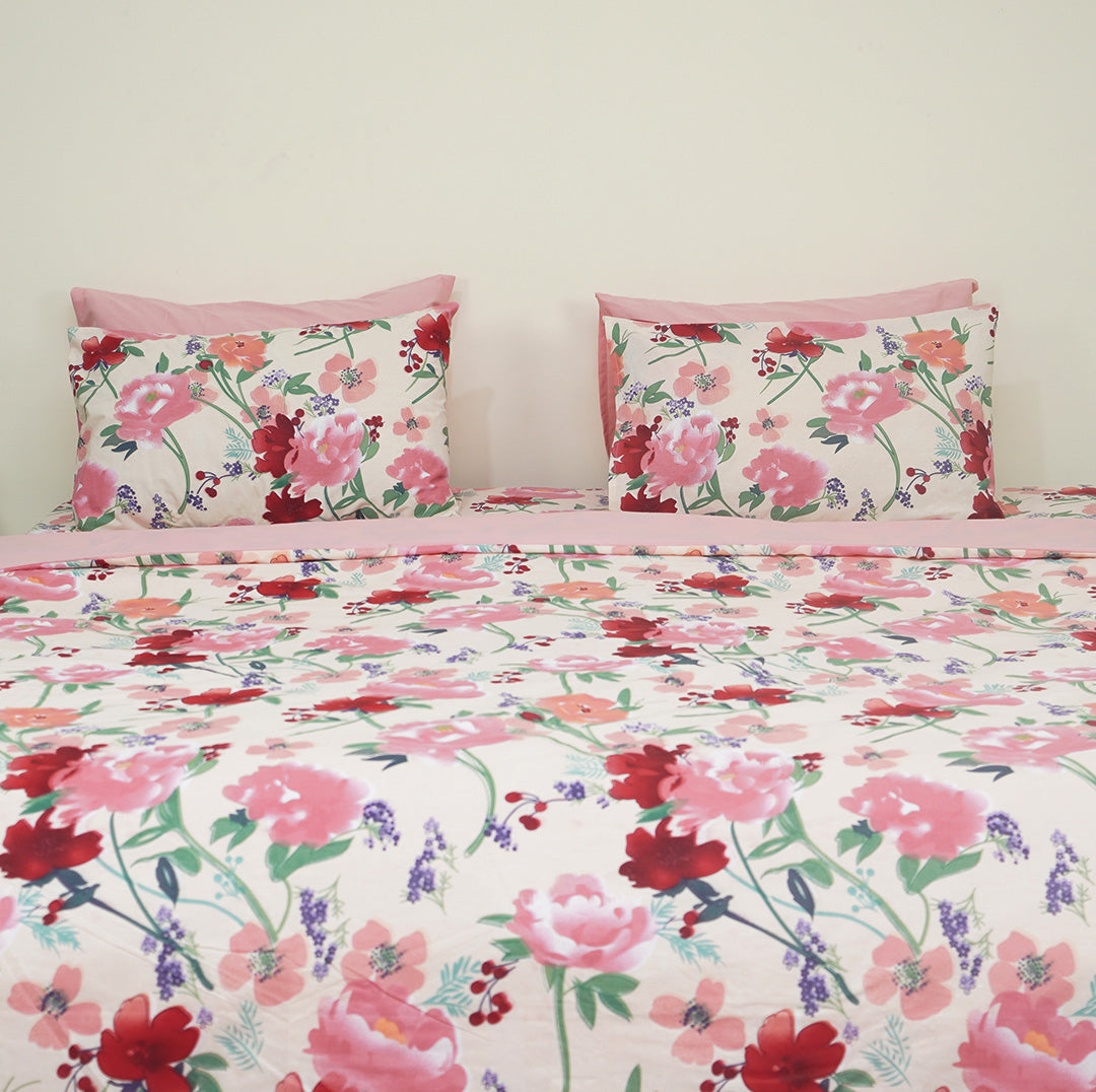 Jam Cherry Single Duvet Cover & Comforter Set