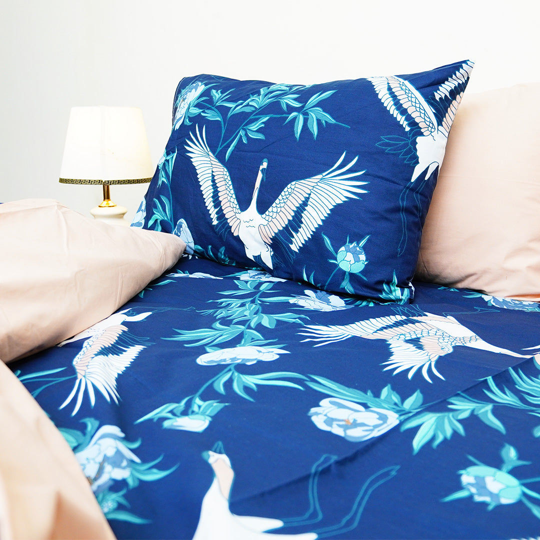 Midnight Serenity King Bedsheet Set