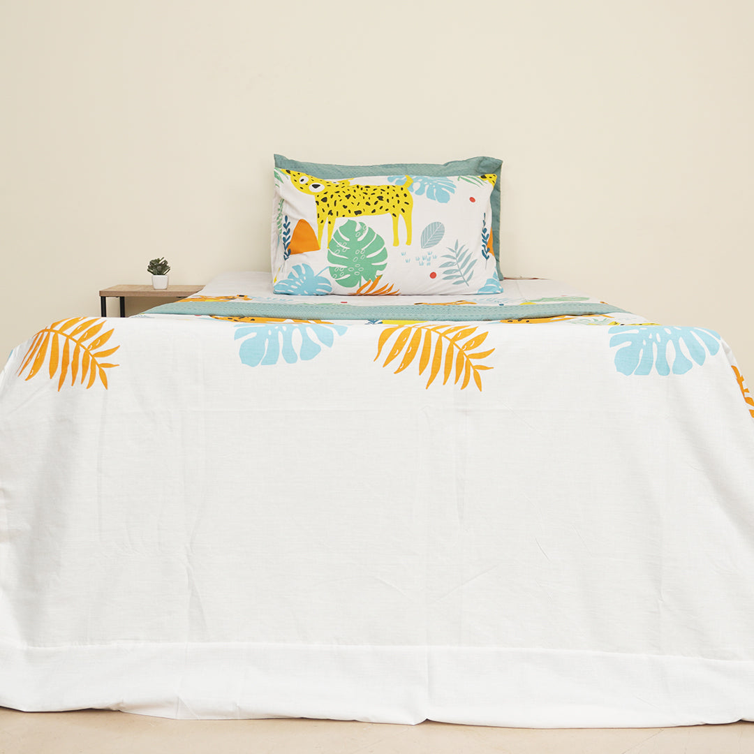 Jungle bell Kids Bedsheet Set