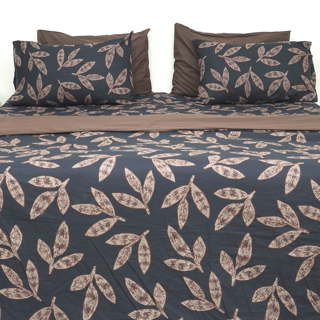 Autumn Leaves King Bedsheet Set