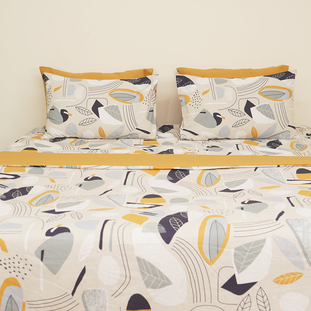 Honey Tart King Bedsheet Set