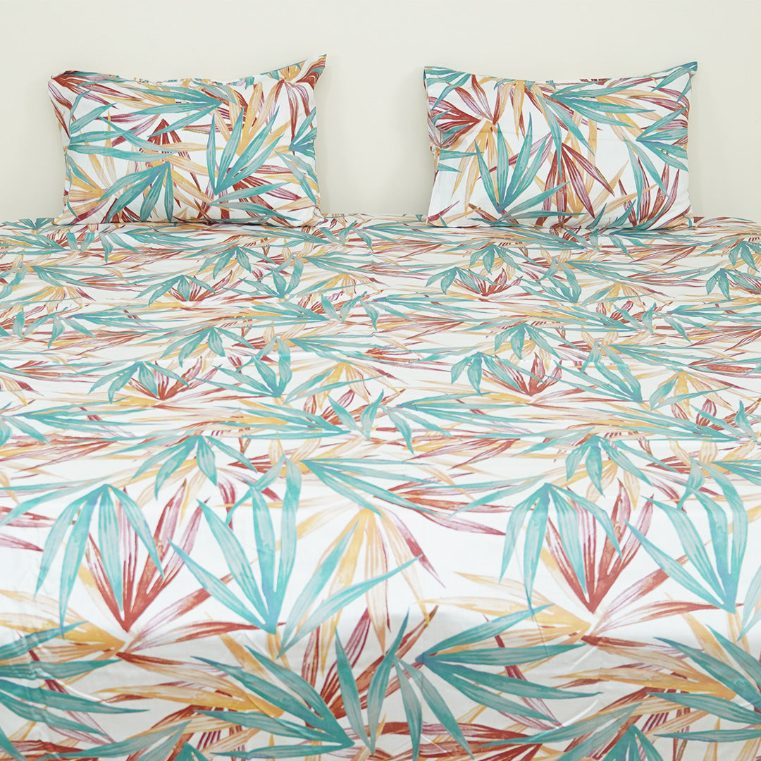 Tropical Sienna Single Bedsheet Set