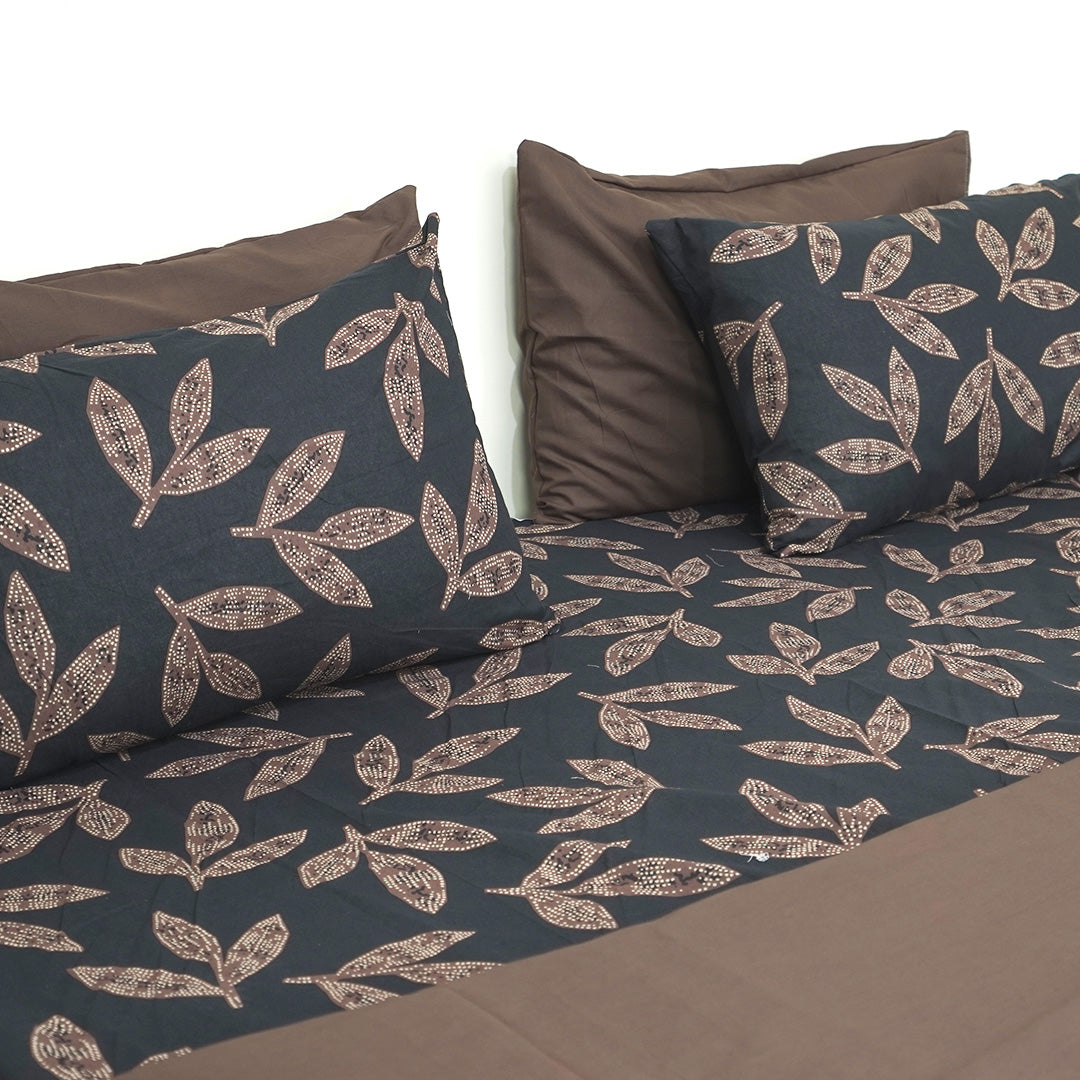 Autumn Leaves King Bedsheet Set