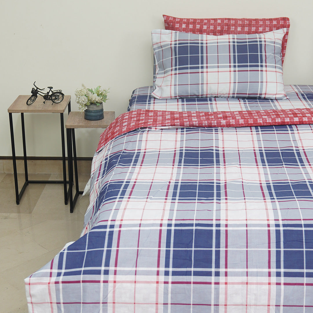 Ralph s graph Single Duvet Cover & Comforter Set