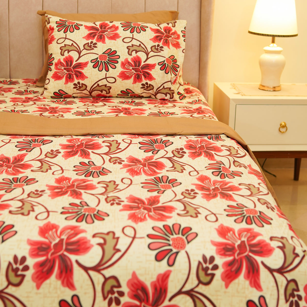 Red Rose King Duvet Cover & Comforter Set