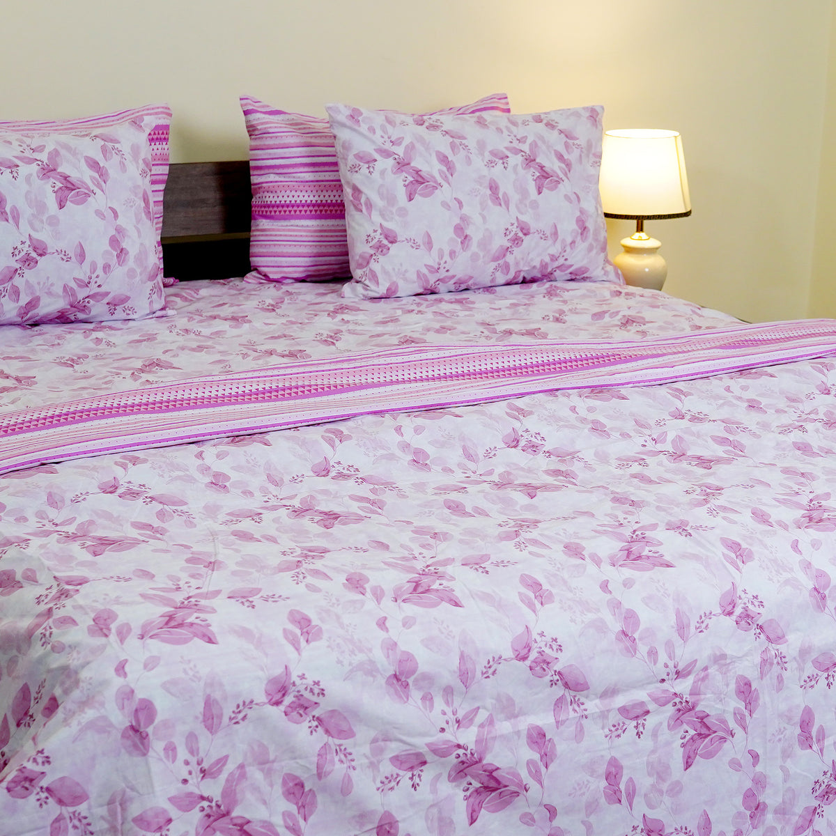 Floral Fantasy King Bedsheet Set