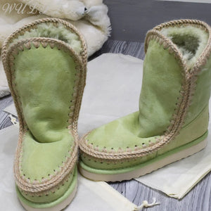 Handmade Plush Snow Boots - Frozen Lemon Boutique