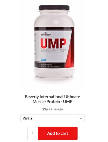 UMP Protein by Beverly International