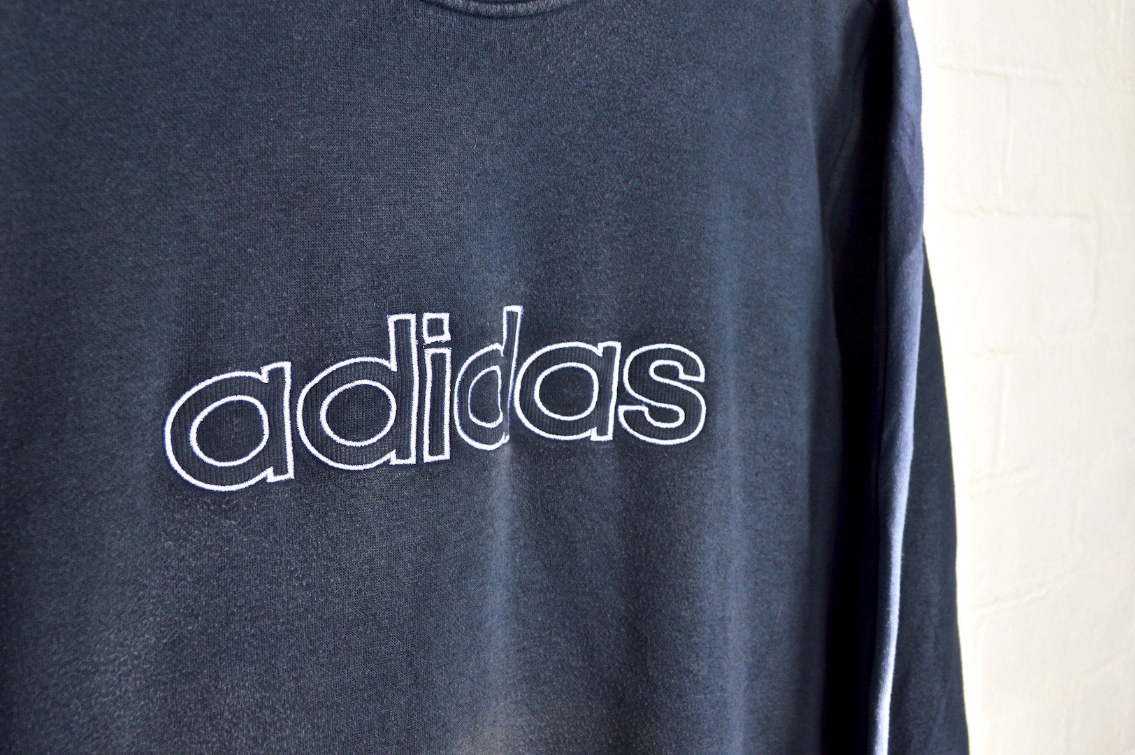 adidas spell out sweatshirt