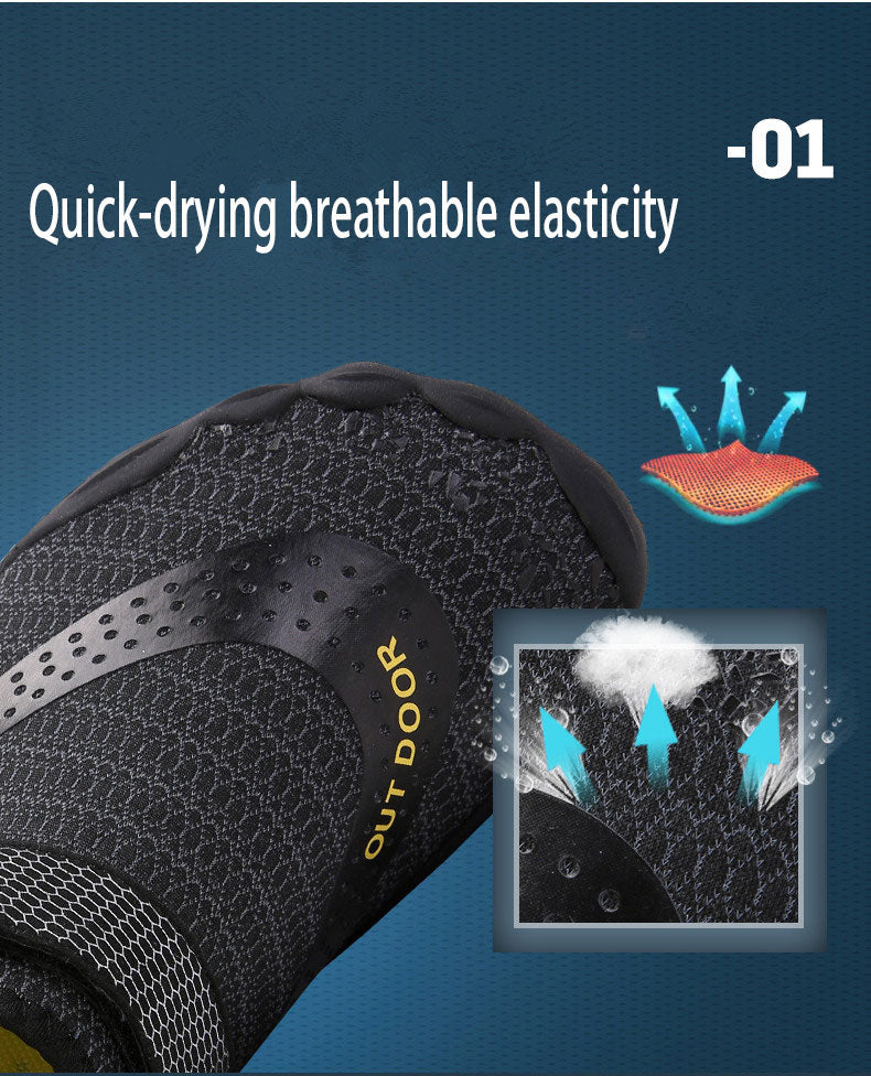 Breathing Double Buckles Water Shoes