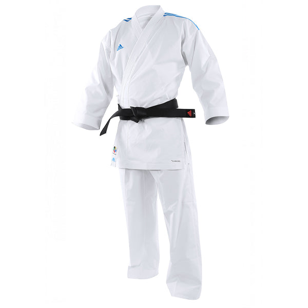 Karate Dragt Gi - Adidas Karate - Adilight - White / Red