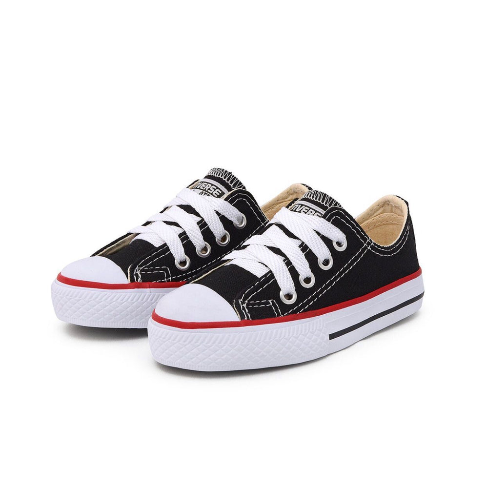 Tênis Converse All Star Infantil Couro com Velcro - CT0420 Preto - Rio Sul  Calçados