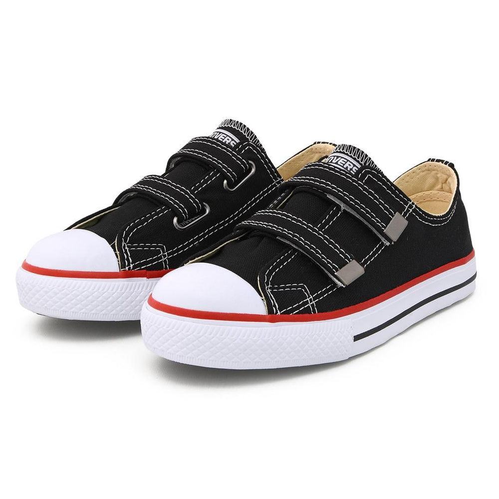 Tênis Converse All Star Infantil Couro com Velcro - CT0420 Preto - Rio Sul  Calçados