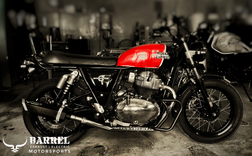 Barrel Rogue Exhaust For The Royal Enfield 