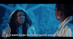want to be little spoon snl gif