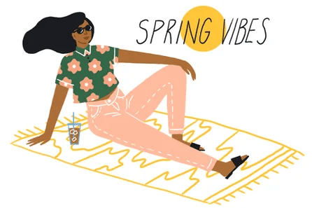 spring vibes gif