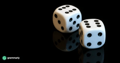 colour changing dice gif