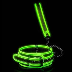 ouch glow collar-leash-j