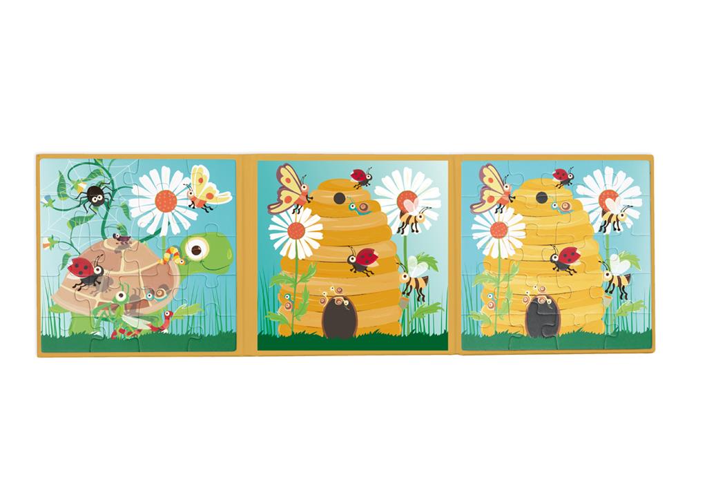 Magnetic Puzzle Book To Go - Garden Party | klugtoys.com | Dubai, UAE –  Klug Educational Toys & Play
