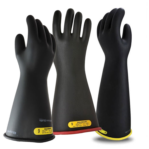 Magid A.R.C. M01 Class 0 Black Rubber Electrical Insulating Gloves