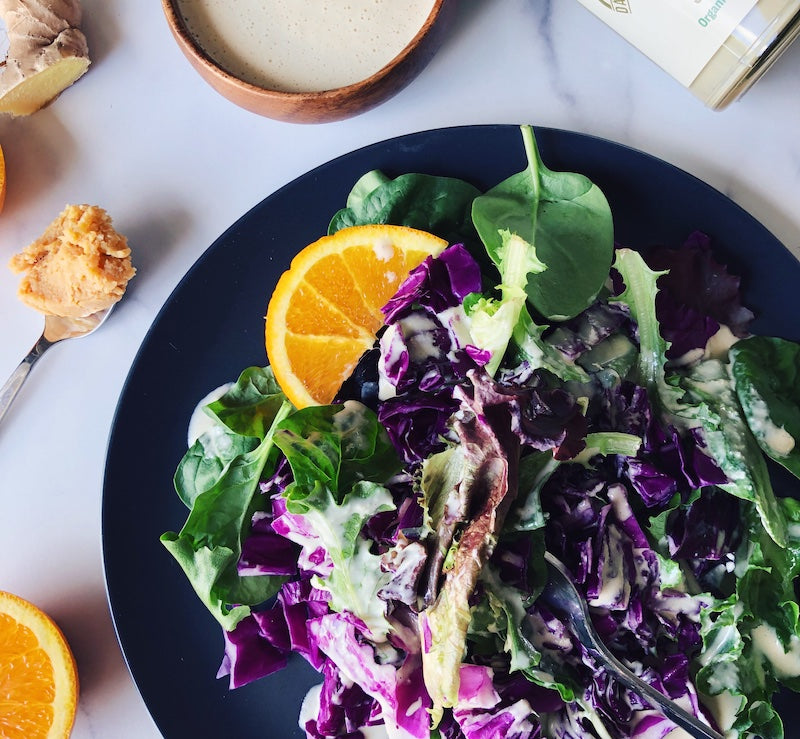 Orange Miso Tahini Dressing 