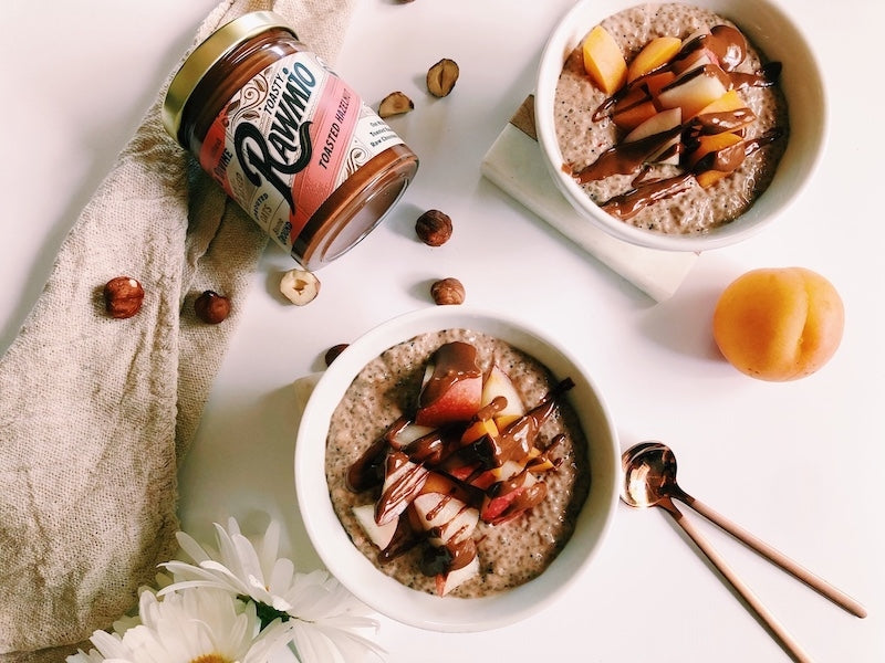 Toasty Rawmio Chocolate Chia Pudding