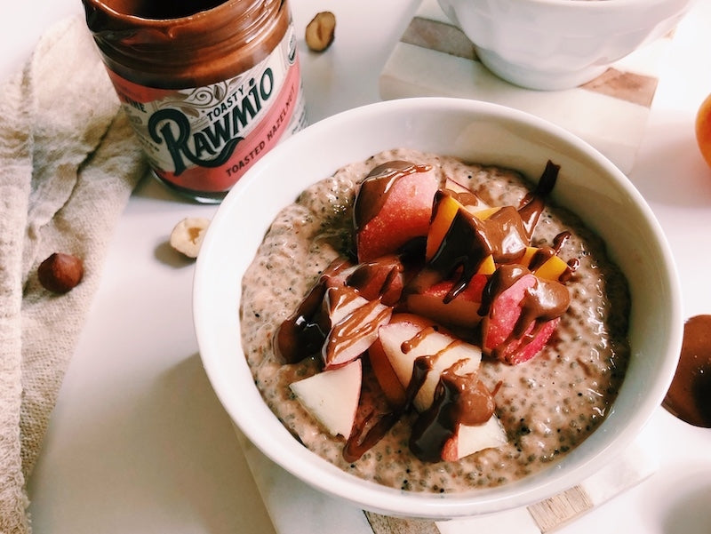 Toasty Rawmio Chocolate Chia Pudding