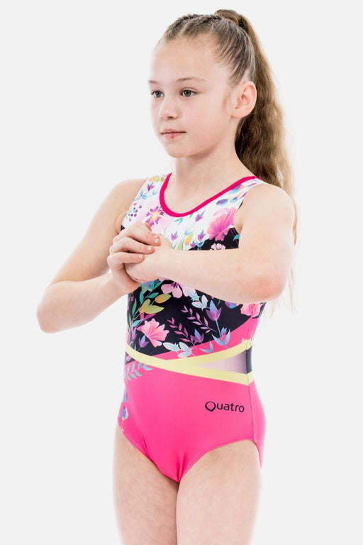 Ana Burgundy Leotard for Kids - ShopperBoard