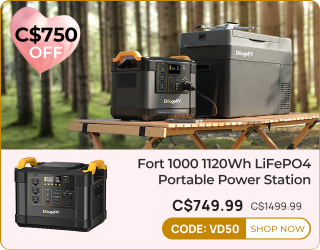 Fort 1000 1120Wh LiFePO4 Portable Power Station