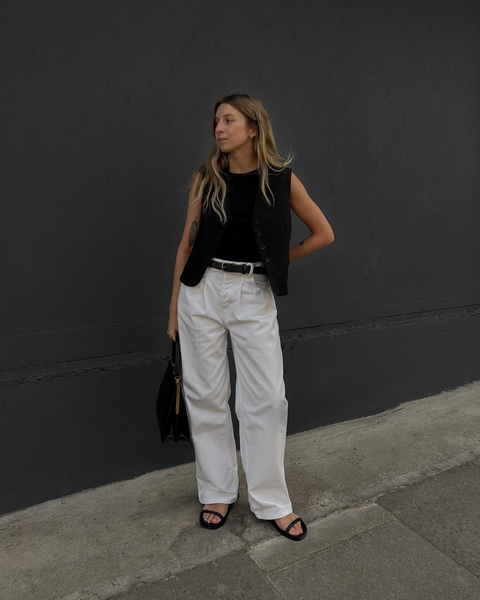 Casual tailoring outfit by Brittany Bathgate