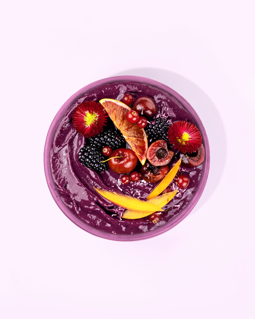 Açaí Smoothie Bowl mit Toppings