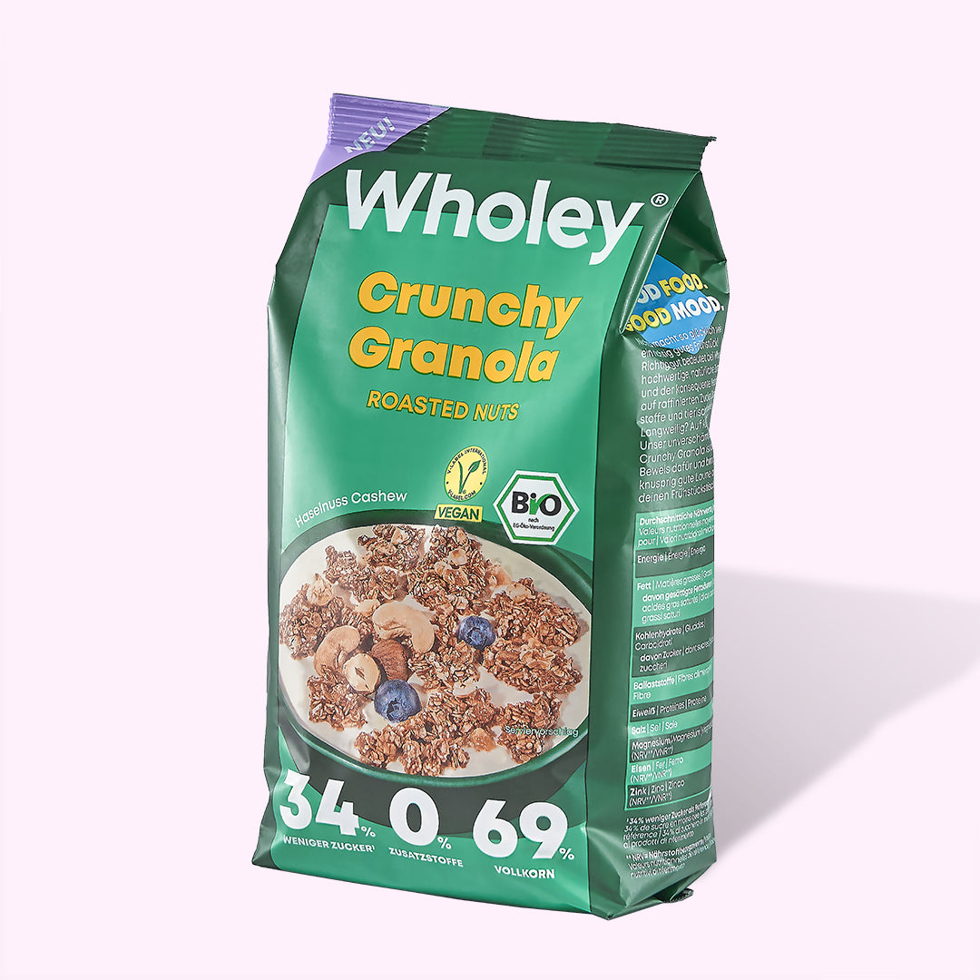 Roasted Nuts Granola - Wholey Organics product image