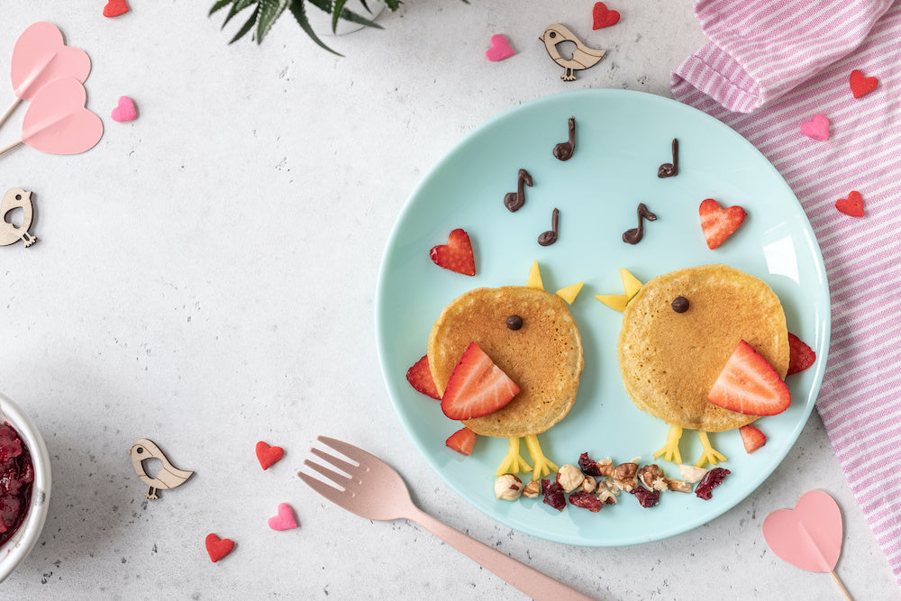 Lustige Pfannkuchen für Kinder