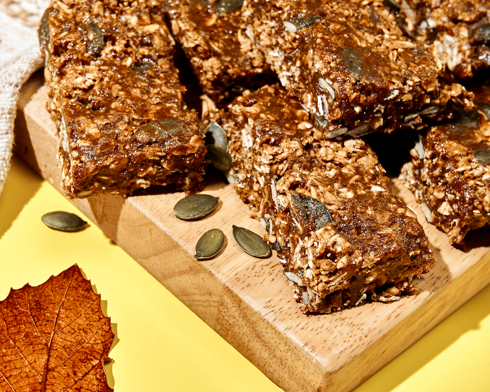 Granola Bars mit Mandelmus