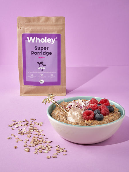 Super Porridge with sprouted grains