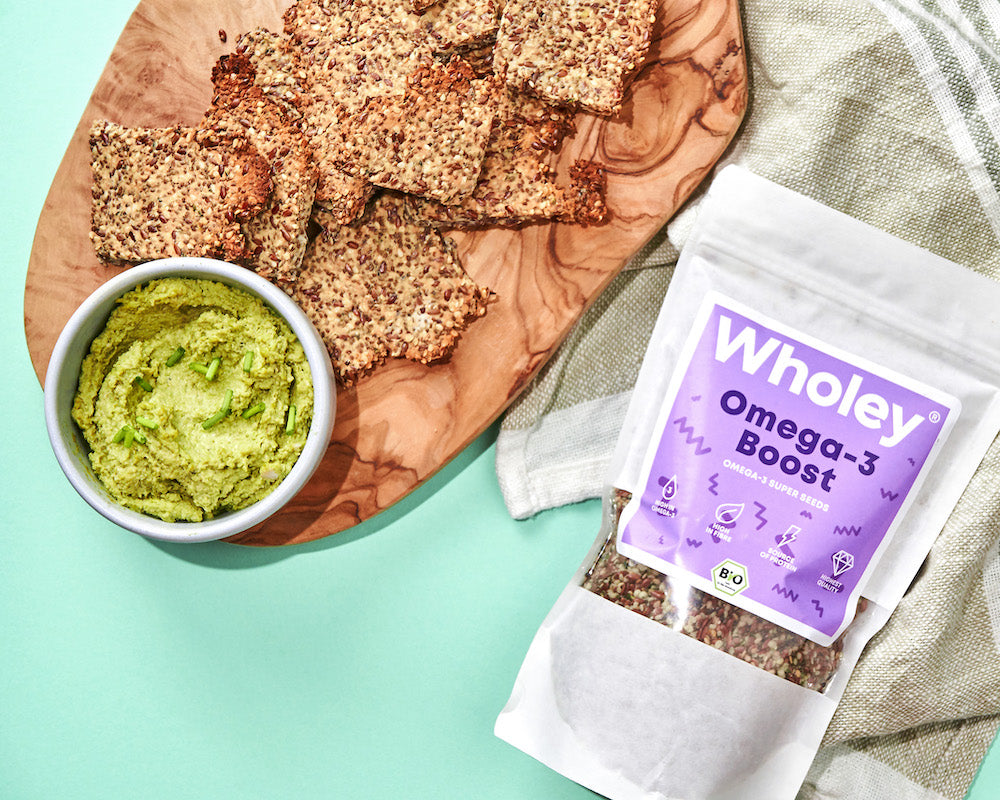 Wholey Super Seed Cracker auf Brett