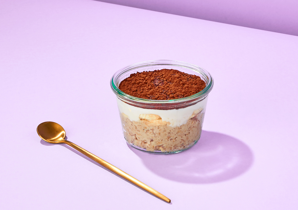 Porridge mit Tiramisu Topping