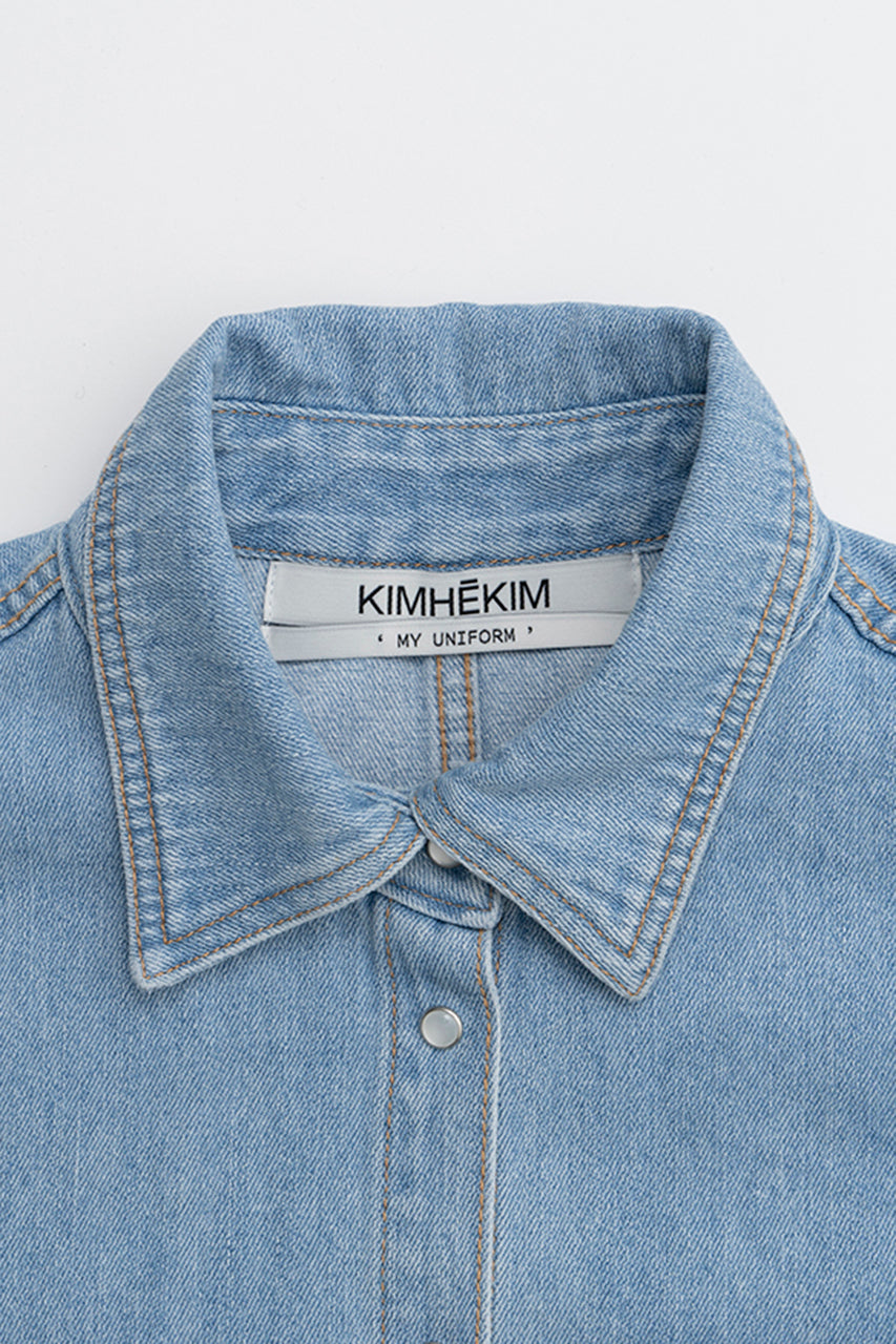 KIMHEKIM Label Denim Shirt