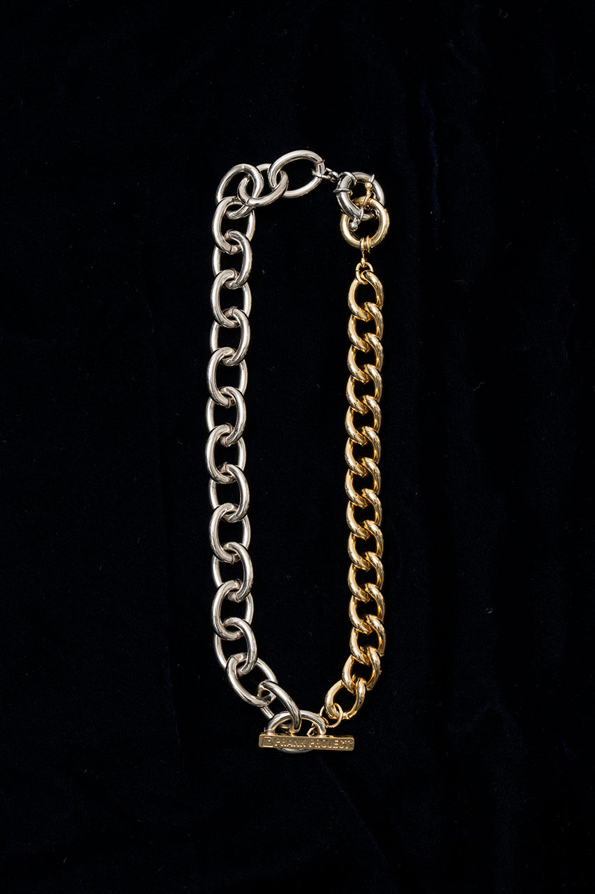 Logo Plate Big Chain Bracelet
