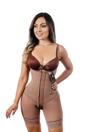 1001 Thin Strap - Classic Colors Faja Cocoa / Short Extra High (Wear From Your 2Nd Or 3Rd Month Post