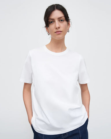 white tee basic t-shirt from kowtow