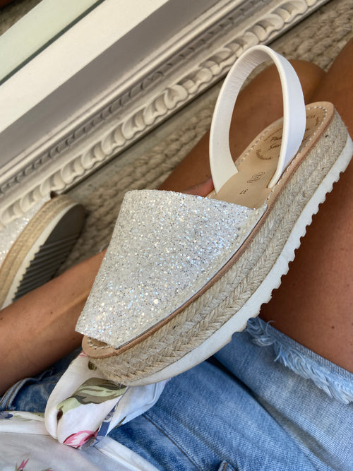 silver espadrilles australia