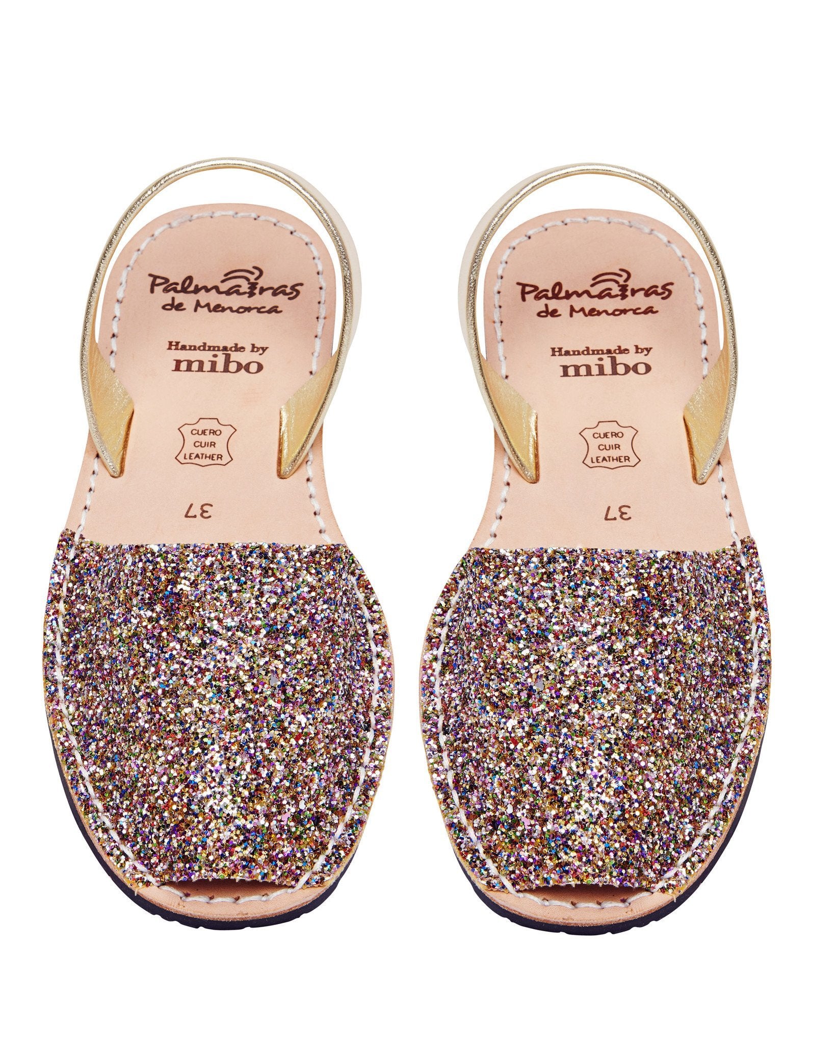 glitter sandal