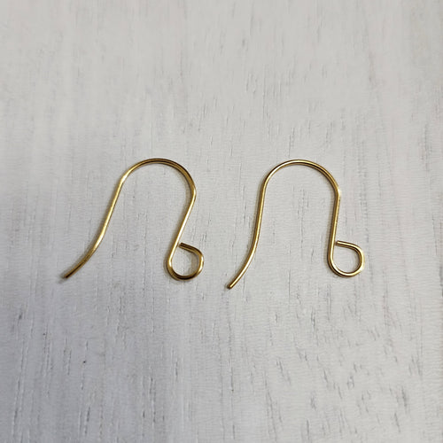 Pinch Bail Ear Wires - GOLD, Ion Plated 304 Stainless Steel – LilliBella  Innovations
