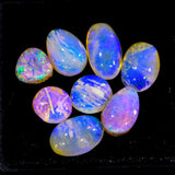 8 Piece Purple Pipe Crystal Opal Jewelers Parcel 4.2 ctw