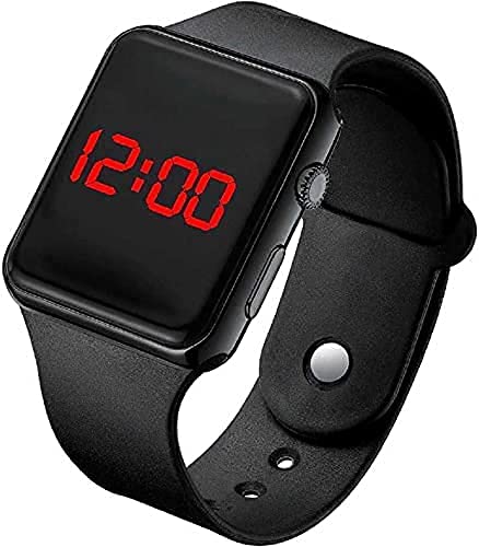 Emartos Black Digital Led Watch for Boys & Girls