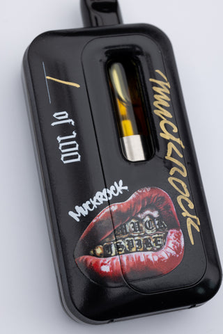 Jules Muck Rock custom Ispire DZD v400 510 vape battery signed 1 of 100 limited edition Venice Beach, California Mural inspired