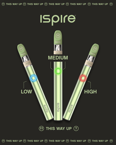 What Do The Lights On My 510 thread Vape Pen Battery Mean? (2023) - Ispire Vape Hardware