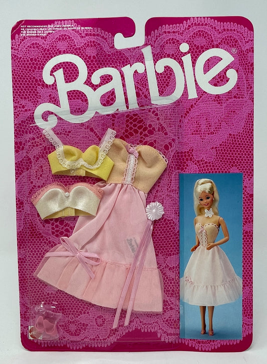 Barbie Doll Brunette Mattel 1992 Brand New With Lingerie Slip Bra