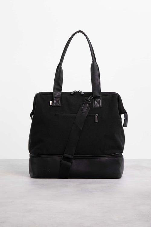 The Convertible Mini Weekender in Black | Beis Travel – Beis Travel UK